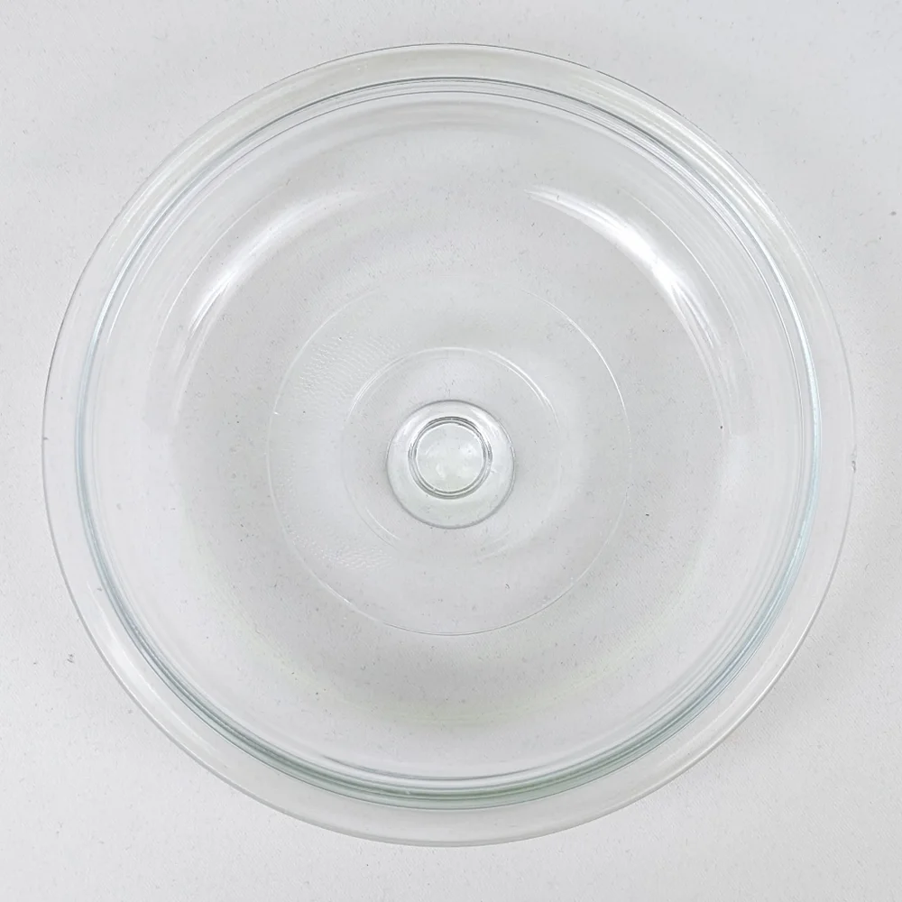 Glass Lid for Casserole Dish Sauce Pan Bowl Round Clear Domed with Center Knob